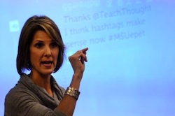 Michigan State University Assistant Professor Christine Greenhow Said it's